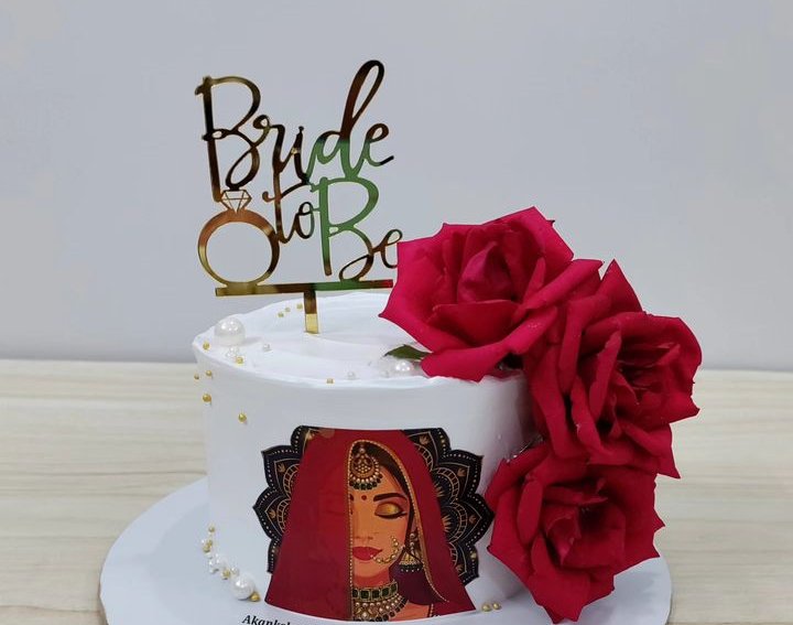 Bride-to-Be Elegance Cake