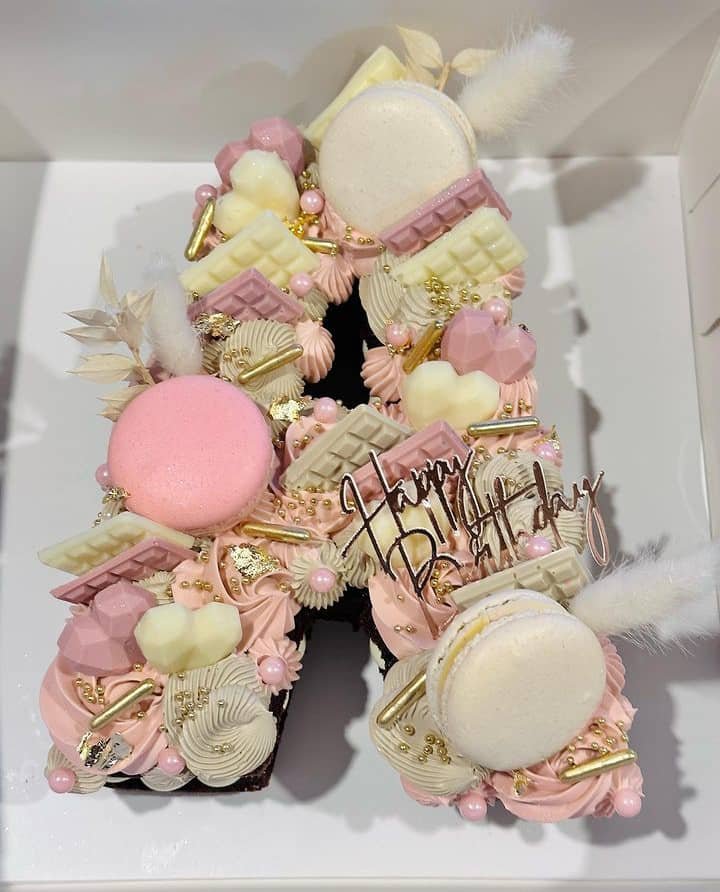 Luxury Letter Cake